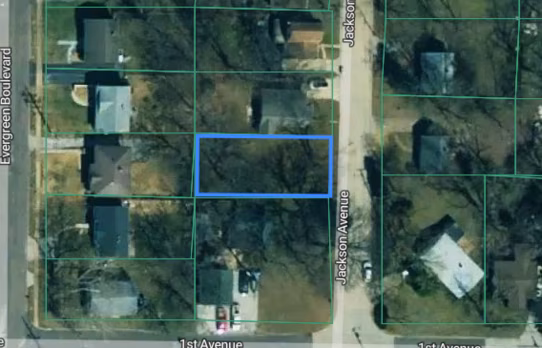 "Land at 6309 Jackson Ave, Berkeley 63134" 