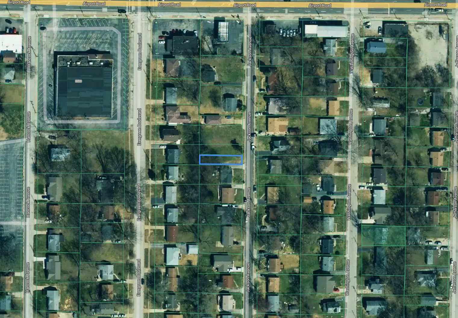 "Land at 6137 Jackson Ave, Berkeley 63134"