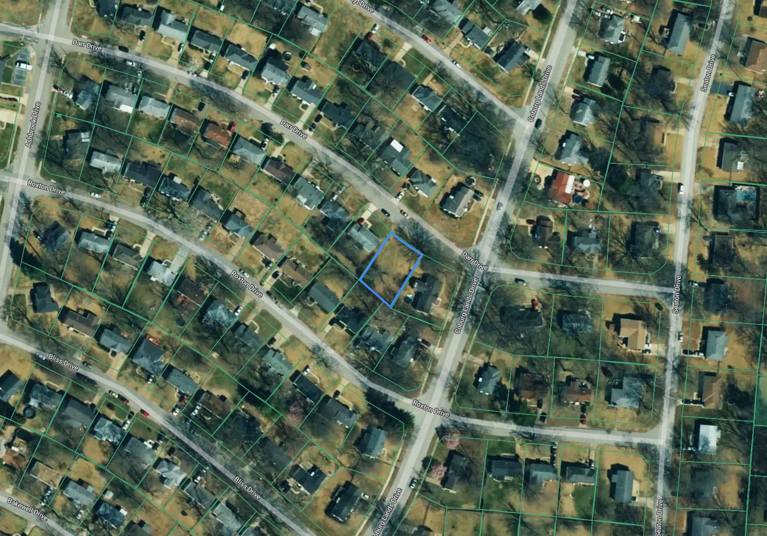 "Land at 1106 Darr Dr, Bellefontaine Neighbors 63137"